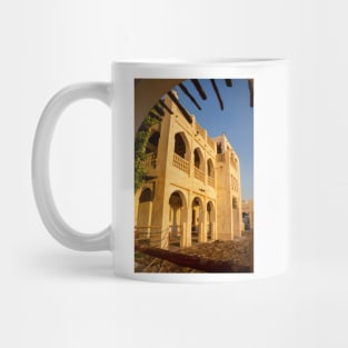 Adobe house. Mug